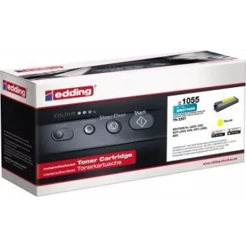 Tóner EDDING compatible amarillo EDD-1055 Brother TN-326y - Unidad de tóner