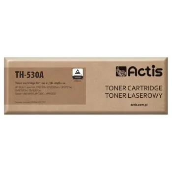Cartucho de tóner ACTIS TH-530A equivalente a HP 304A CC530A / Canon CRG-718B, negro, 3600 páginas, estándar, 1 ud.