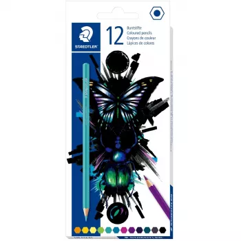 Set de lápices de colores Staedtler 146 C12 E1 — multicolor, 12 uds., mina blanda