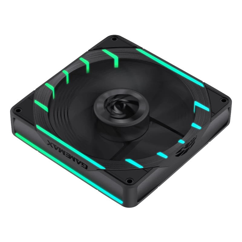 GAMEMAX TORNADO T12 ARGB-R Ventilador de caja 120mm - Negro