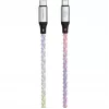 4smarts 541440 RGBCord cable de USB-C a USB-C, USB 2.0, 60W, 1,5 m
