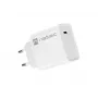 Cargador rápido USB-C para interiores NATEC RIBERA 12V 20W Quick Charge 3.0 blanco