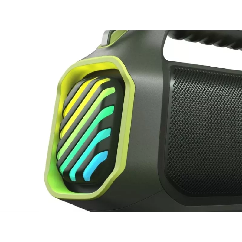 Boom 2 Plus | Potente altavoz Bluetooth con bajos para exteriores verde aventura