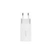 Adaptador de toma USB doble 65W, 2xUSB-C, blanco