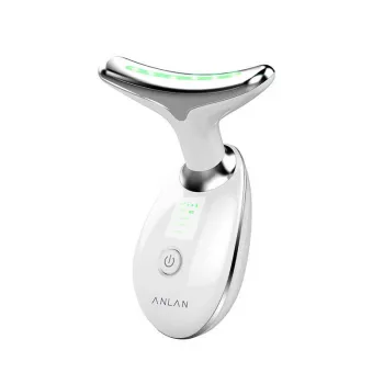 Masajeador de cuello ANLAN ALMJY01-02 – dispositivo EMS eléctrico portátil recargable para relajar el cuello