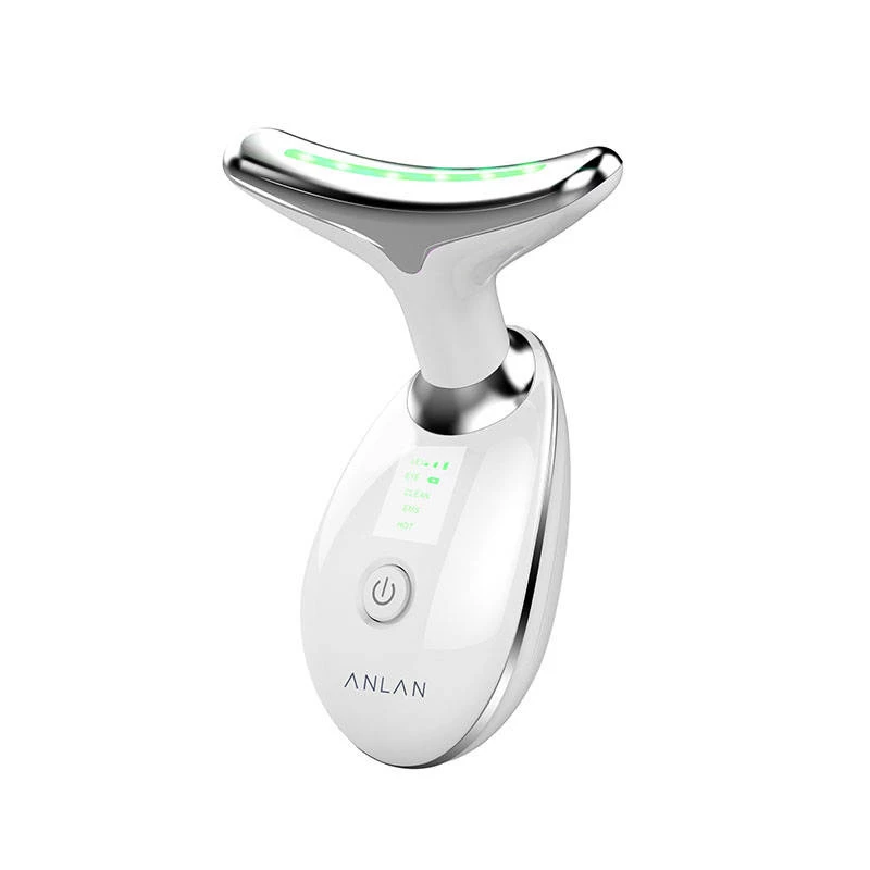 Masajeador de cuello ANLAN ALMJY01-02 – dispositivo EMS eléctrico portátil recargable para relajar el cuello