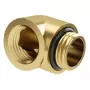 Barrow adaptador 90° G1/4 rosca macho a G1/4 rosca hembra TDWT90-B01 GO oro