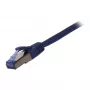 Cable de red RJ45 - CAT6A 500 MHz - 2 m - azul - S-STP (S/FTP) - AWG26 - LSZH - Synergy 21