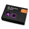 EK Water Blocks EK-Quantum Torque Anillos de compresión STC 16, Morado, pack de 6