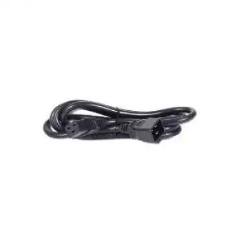 Cable de corriente Bachmann 356.175 negro 3 m C20 C19 hembra