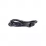 Cable de corriente Bachmann 356.175 negro 3 m C20 C19 hembra