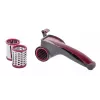 Rallador/cortador manual Jata AC51 – 3 tambores intercambiables, queso y verduras
