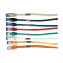 Cable de red RJ45 - CAT6A 500 MHz - 0,15 m - amarillo - S-STP (S/FTP) - AWG26 - LSZH - Synergy 21