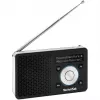 TechniSat DigitRadio 1 A 0100/4997 radio digital, DAB+/FM, RDS, 40 presintonías, función de aviso ASA, negro/plata