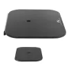 Maclean MC-929 placa de refuerzo de sobremesa para soportes de monitor de escritorio, negro