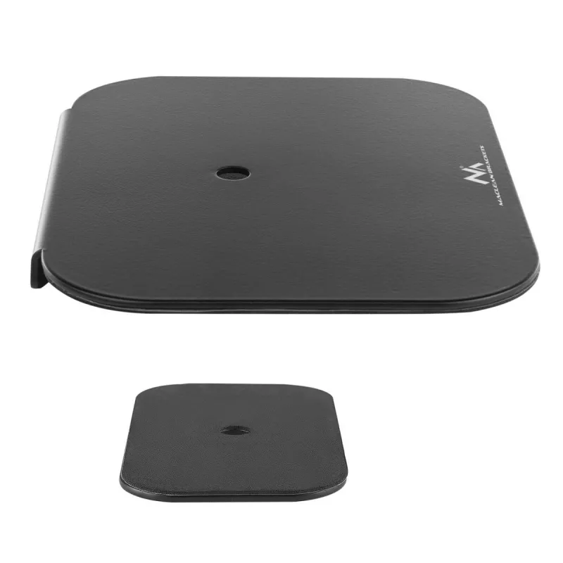 Maclean MC-929 placa de refuerzo de sobremesa para soportes de monitor de escritorio, negro