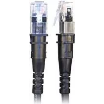 PatchSee TP-6A-F/10 negro 3,1 m Cat6a F/UTP cable de red