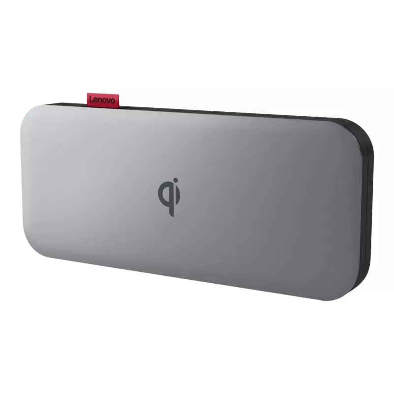 Lenovo 40ALLG1WWW Powerbank de iones de litio (Li-Ion) 10000 mAh carga inalámbrica negro
