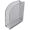 Archivador vertical FORPUS FO30559, chapa perforada, 7 cm de altura, plateado