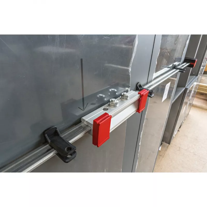 Extensión de sargento Bessey KBX20, aluminio, rojo