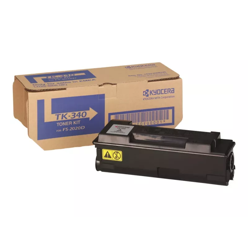 Kyocera TK-340 cartucho de tóner (1T02J00EUC), negro, 12000 páginas