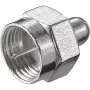 Wentronic goobay - Resistencia de terminación coaxial - conector macho F (11393)