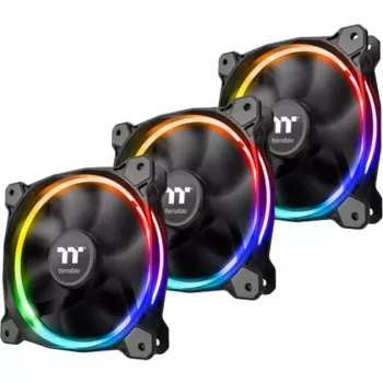 Ventilador Thermaltake Riing 12 RGB Sync Edition 120 mm ARGB pack de 3