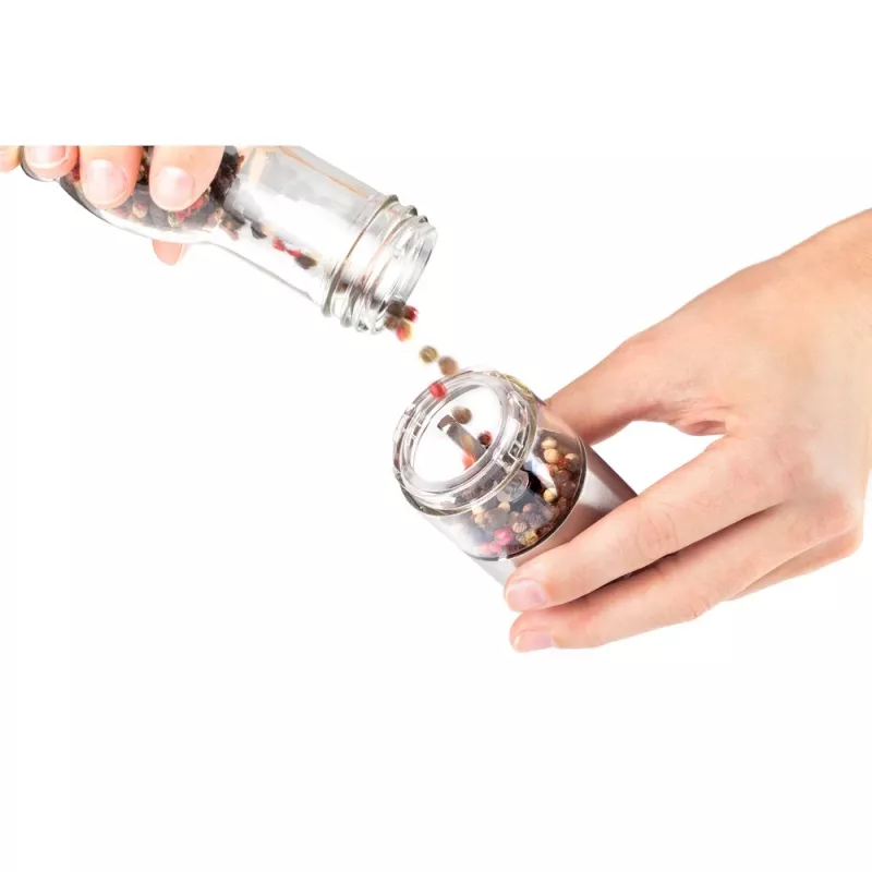 Molino manual de mano LAMART LT7013 – acero inoxidable, funcionamiento manual