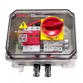 Caja combinadora fotovoltaica HiSmart NV822287 DC 1in-1out IP67