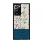 Funda para móvil Man and Wood para Samsung Galaxy Note 20 Ultra — Flor azul sobre negro