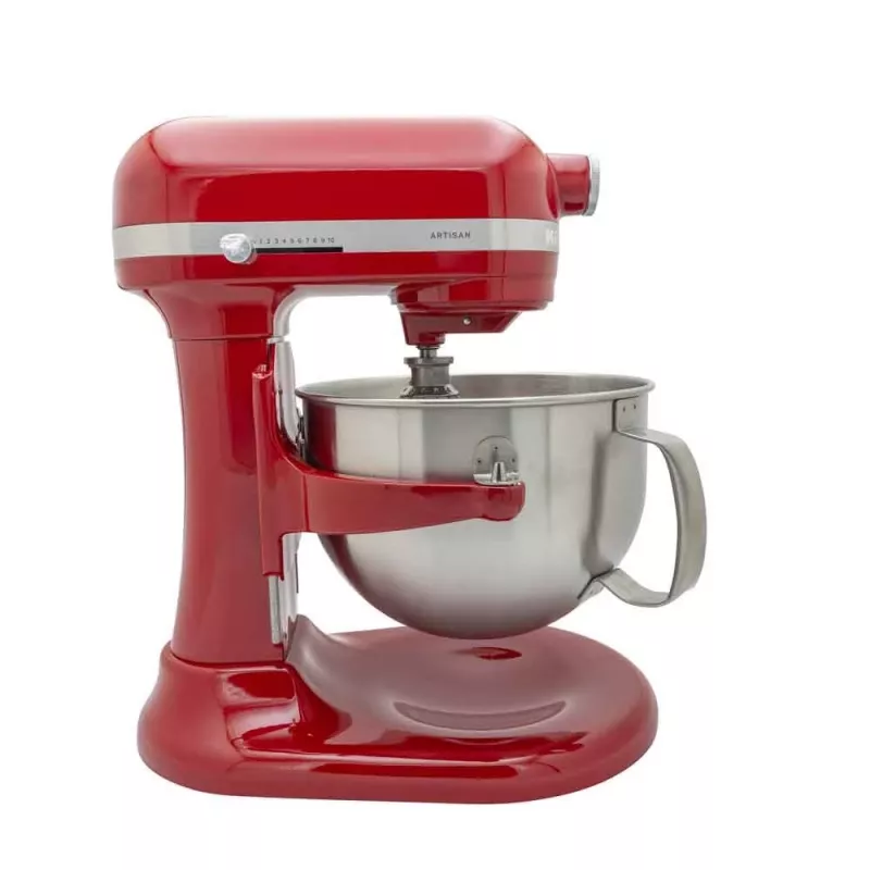 Robot de cocina KitchenAid 5KSM60SPXEER 375 W Gris, Rojo, Acero inoxidable