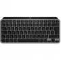 Logitech Master Series MX Keys Mini for Mac – Teclado – compacto – retroiluminado – inalámbrico – Bluetooth LE – AZERTY – Francés – Gris espacial (920-012646)