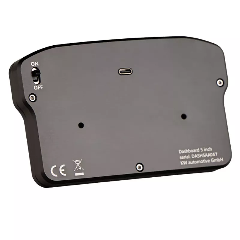 Panel de salpicadero para volante Ascher Racing 5 pulgadas Modelo 76080029 para pantallas de sim racing