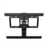 Soporte de suelo para TV ONKRON SM6-B para pantallas de 32 a 90 pulgadas, capacidad de carga 50 kg, VESA 200x200-600x400, inclinación -10-5°, giro 40°