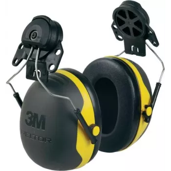 Auriculares de protección auditiva 3M X2P3E índice de reducción de ruido 31 dB Negro Amarillo