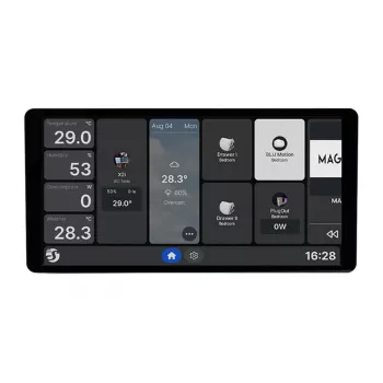 Panel de control Shelly Wall Display X2i WiFi/BLU de 6.95