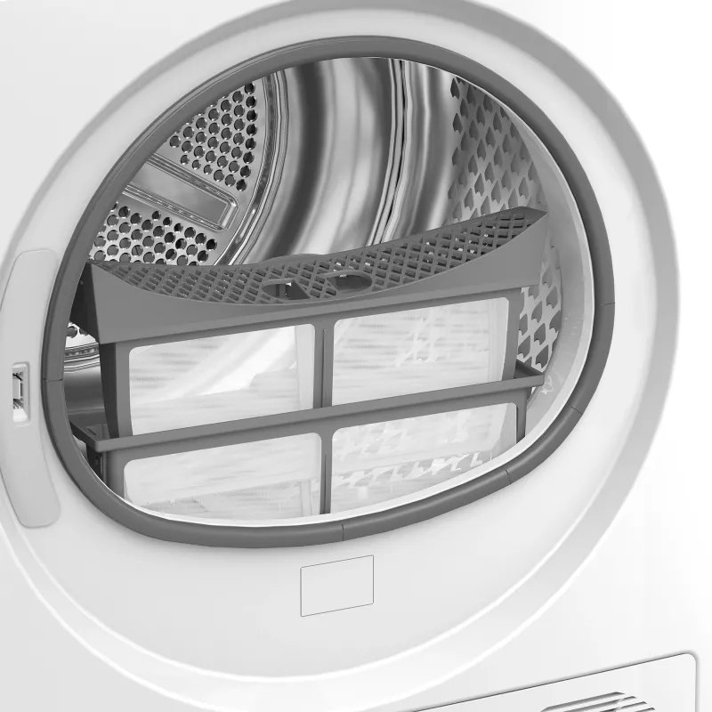 Lavadora BEKO BM3T372E0W, 7 kg, clase energética E, profundidad 54,5 cm