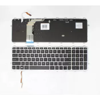 Teclado HP Envy TouchSmart: 15-J, 17-J, M7-J, 17T-J con marco y retroiluminación