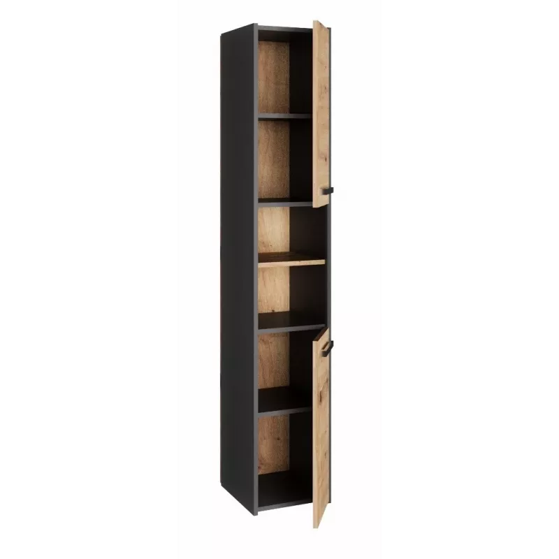 Mueble de baño Topeshop S30 ANTRACYT/ARTISAN