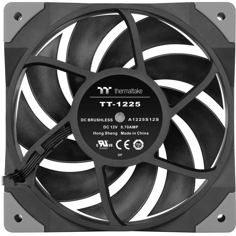 Thermaltake Toughfan 12 pack de 2 negro