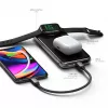 Batería externa inalámbrica Satechi Quatro ST-UC10WPBM, 10000 mAh, negra