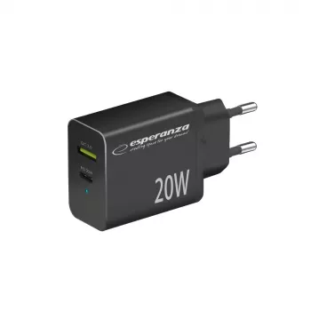 Esperanza EZC105K Fuente de alimentación 20W negra