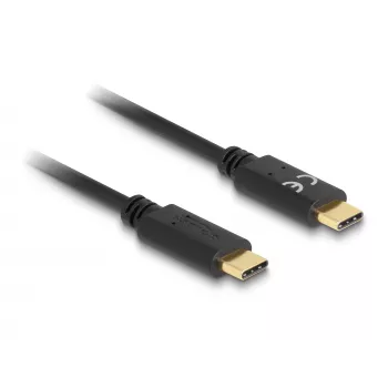 Cable de carga DeLOCK USB Type-C 15 cm PD 5 A con E-Marker