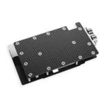Backplate Alphacool 10261 Aluminio Cromo Cobre Negro 95,7 mm