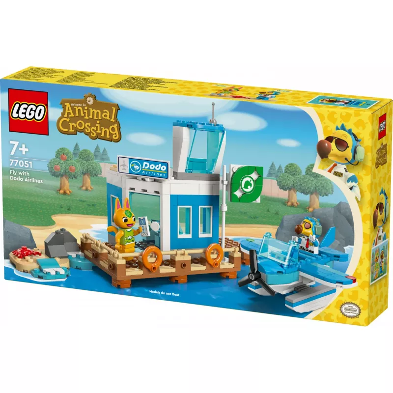Juguete de construcción LEGO 77051 Animal Crossing: set de volar con Dodo Airlines, marca LEGO, modelo 77051