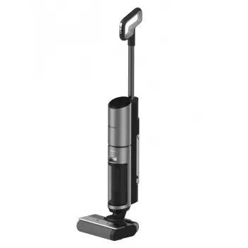 Aspirador de escoba EZVIZ RH2 – aspirador inalámbrico en seco y húmedo, batería de 21,6 V y 4 Ah, potencia de succión de 16 AW, 40 min de autonomía, HEPA, depósito de agua limpia de 0,85 l / agua sucia de 0,75 l