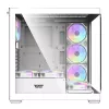 Caja de ordenador Darkflash DS900 (blanco) + 7 ventiladores ARGB