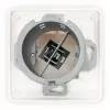 Toma de pared empotrable de fibra óptica FTTH Digitus DN-93201 adaptador SC/LC 86x30x86mm