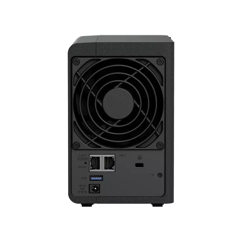 Synology DS225+ 2 Bahías NAS Sobremesa Intel® Celeron® J4125 2 GB DDR4 Synology DSM Negro – solo Synology HDD