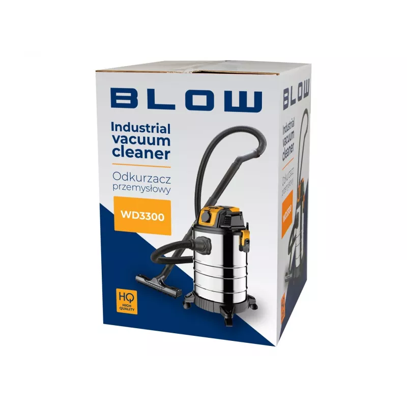 BLOW WD3300 aspirador industrial con toma de 230V 2000W